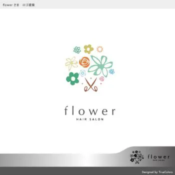 ロゴデザイン 美容室さんのご依頼でロゴマークをデザインしましたショップカードデザイン依頼コドル文具