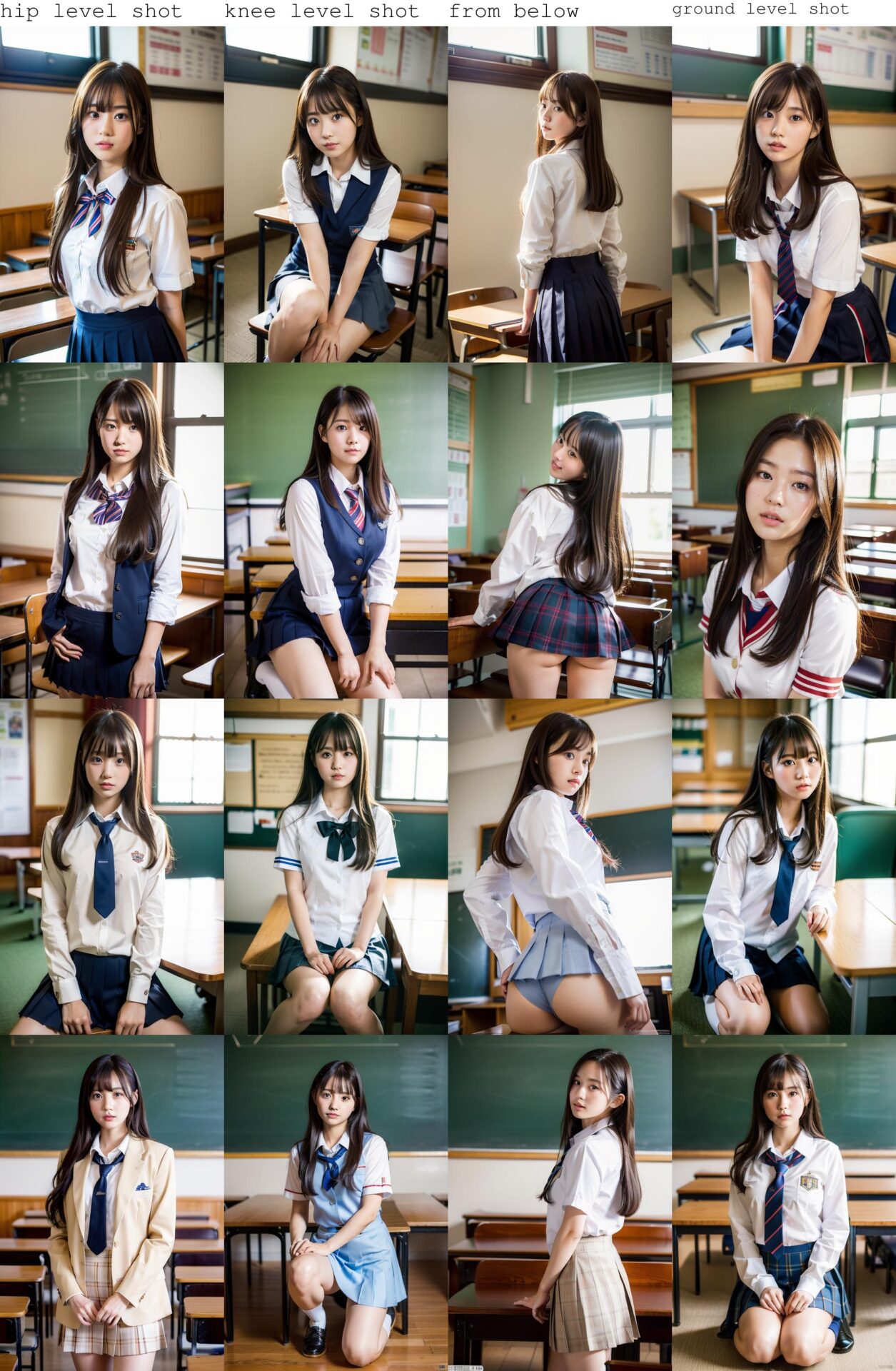 AIイラスト生成におけるプロンプトの紹介 カメラアングル・構図表情AIイラストブログ DCAI