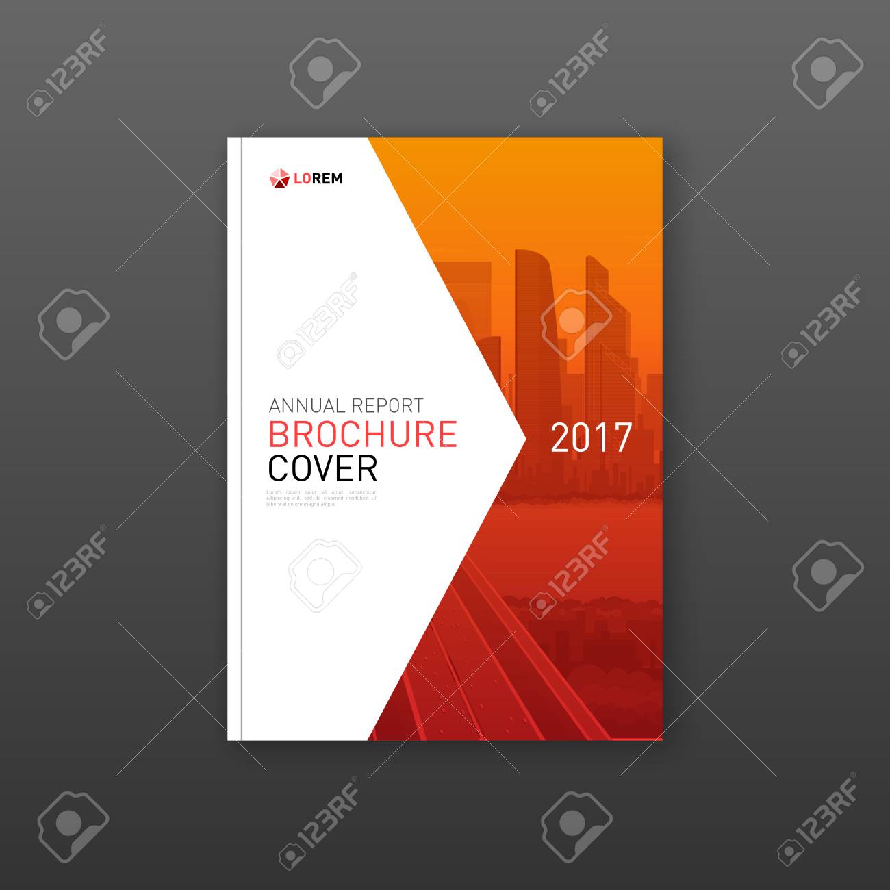 ビジネスパンフレットの表紙デザインまたは年次報告書と会社概要の表紙または冊子とカタログカバー。」のベクター画像素材 ロイヤリティフリー2329555207Shutterstock