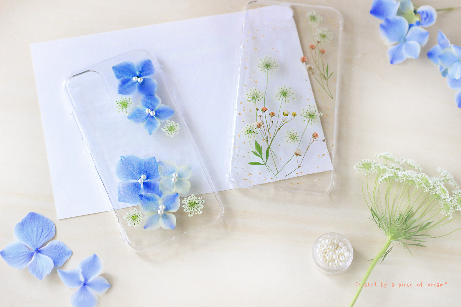 押し花スマホケース体験レッスンティタイム付き♪ 「ファミリー」「早期予約」「女性」おすすめです。 手作りケーキ・天然酵母パン教室 華 -じゃらん遊び体験