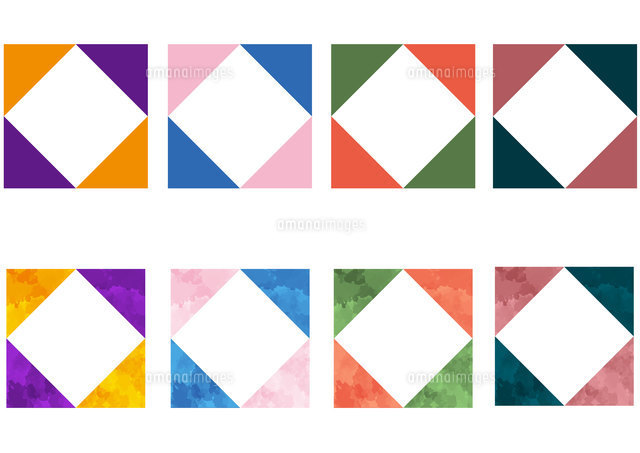 ひし形の罫線イラスト03無料の線・ライン素材 飾り罫線イラスト.com