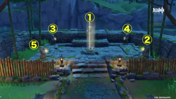 原神☆「螭の話」:5つの岩尊像ギミック＆軽策荘の最も高い場所を探すこーちゃんのゲーム部屋