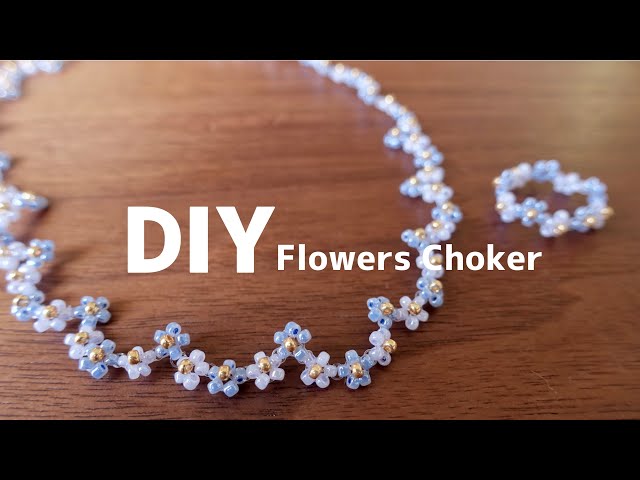 ファルファーレビーズでつくる お花モチーフ アクセサリーの作り方 - 大人かわいいガラスクラフト・チェコビーズ専門店 BEADER ブログ