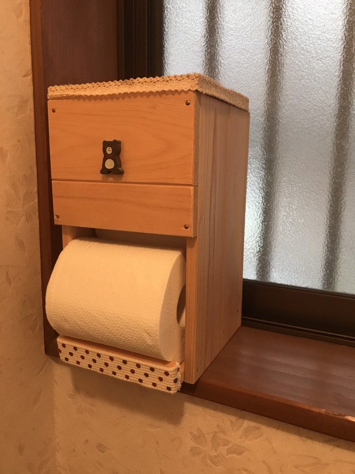 賃貸でも傷をつけずに☆トイレ改造』