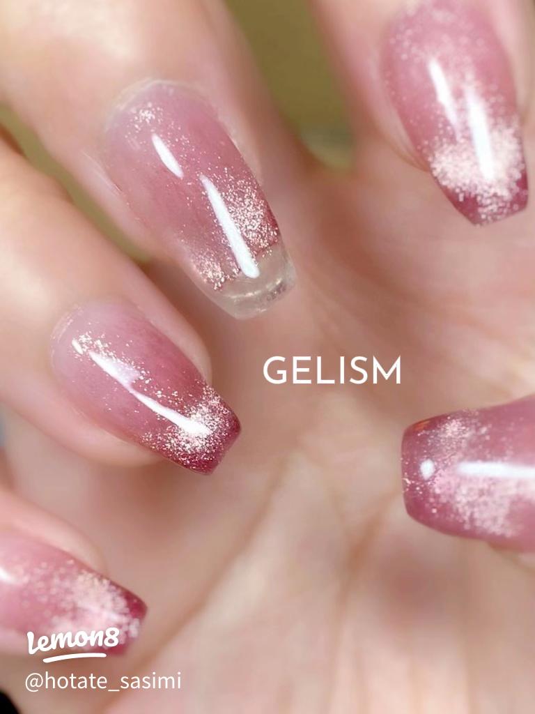 オーダー マグネット ビジュー グラデーション ネイルチップ カラー変更無料 ネイルチップ・付け爪