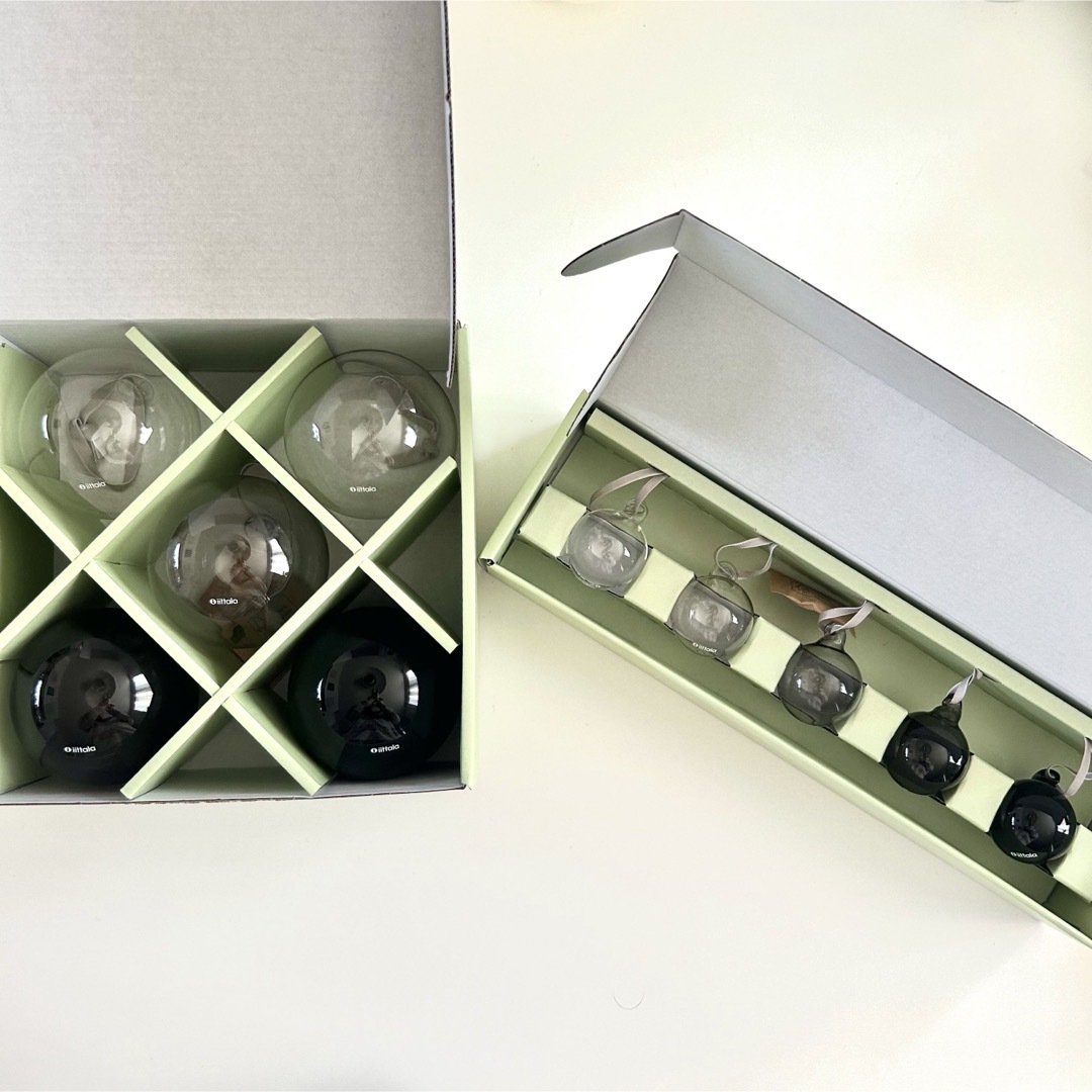 IITTALA 公式イッタラ サンボール オーナメント 3個セット 約8cm クリア,グリーン,リネンRakutenFashion 楽天ファッション 旧楽天ブランドアベニュー NE0727