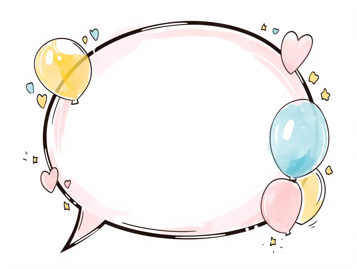 漫画風のポップな吹き出し:640×480pix無料素材とwebデザイン・DTP・動画制作 tigpig