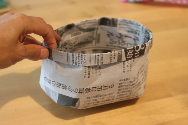 簡単１分！チラシや新聞紙で作る『ゴミ箱』の折り方・作り方ORIGAMI