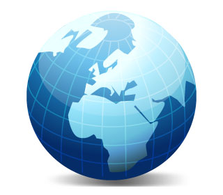 地球地球儀低ポリ デザイン イラスト母緑自然アイコンを保存します。Premiumベクトル素材