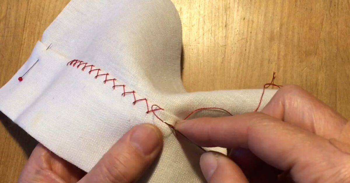 ミシンがなくてもOK！手縫いでの布端処理のやり方 - 裁縫・ソーイング - クチュリエブログ