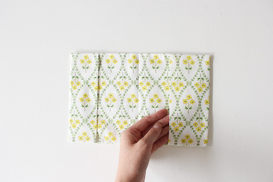 作り方 ブックカバーの基本的な作り方と応用 型紙 布製しおり付きカバー 文庫本カバー ハンドメイドわが家のここち