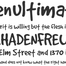 CLIPER BOLDフリーフォントケンサク