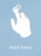 左にスワイプする、ハンドジェスチャーアイコンの無料イラスト透過PNG・商用利用OKイラストセンタ