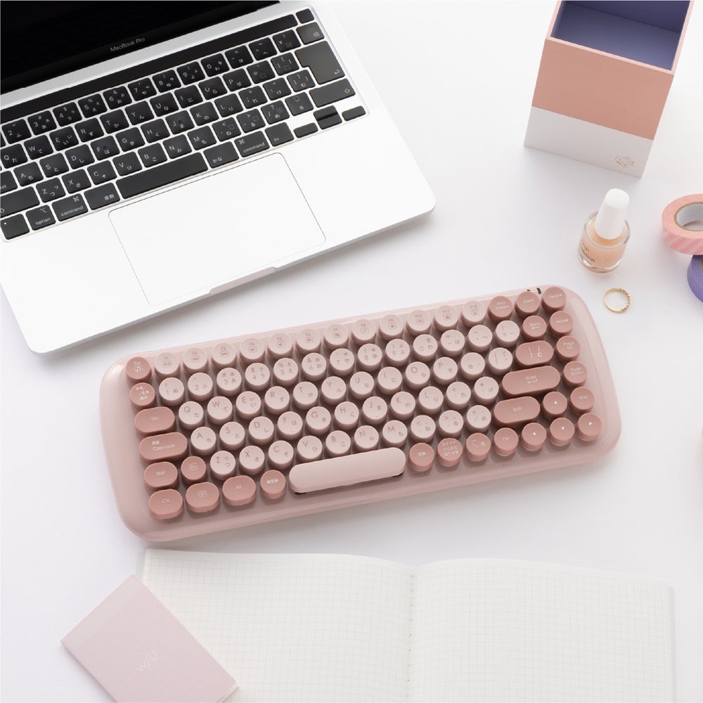 かわいいパステルカラー ハニカムキーボード - マスキングテープ専門店 つゆのマステ屋海外・人物など可愛いマステ