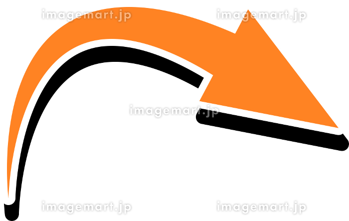 カーブ 矢印 無料イラスト無料イラスト・フリー素材なら「イラストAC」