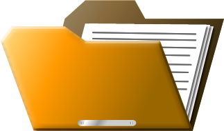 ファイル・資料のイラスト素材イラスト無料・かわいいテンプレート