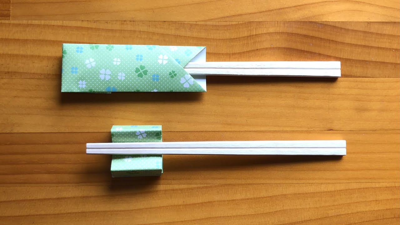 箸袋とお揃い♡簡単な箸置きの作り方