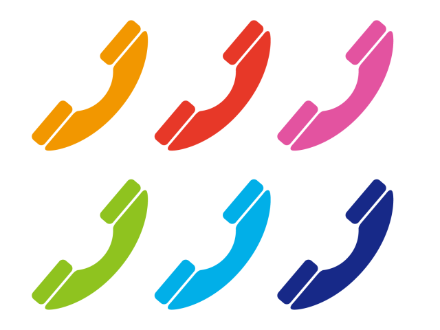 レトロな電話の受話器を持つアニメ風の女の子のイラスト素材110163652- PIXTA