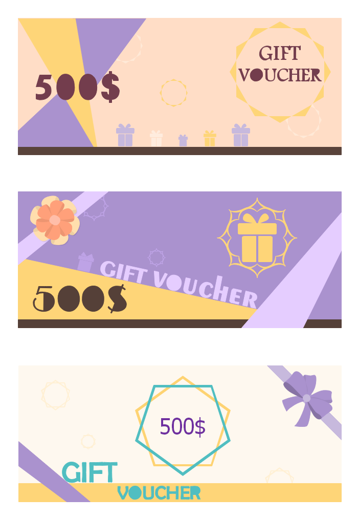 商品券２テンプレート無料イラスト素材素材ラボ