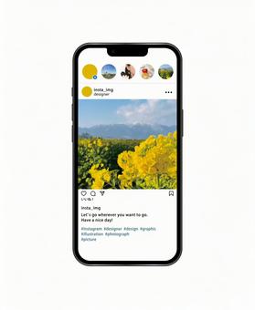 Instagram mockupのイラスト素材57513728- PIXTA