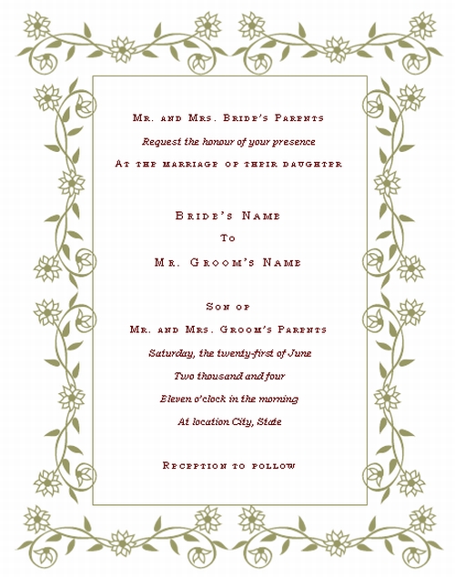 招待状印刷Canvaで案内状をデザイン