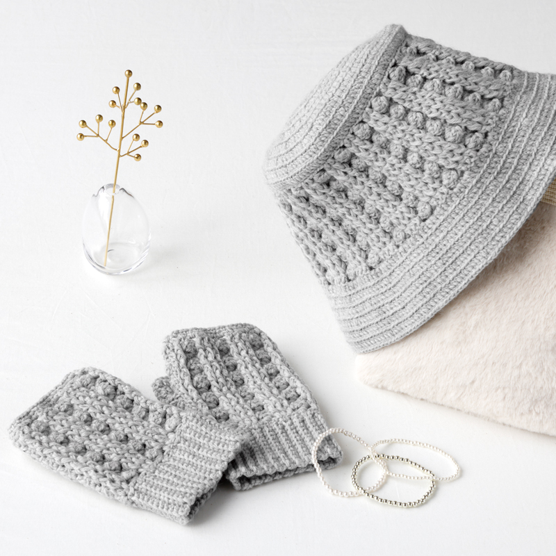 かぎ編み Crochet Japan クロッシェジャパン: ニット帽子・引き上げ編み かぎ針編み 編み図・字幕解説 Front Post DoubleCrochet HatCrochet and Knitting Japan