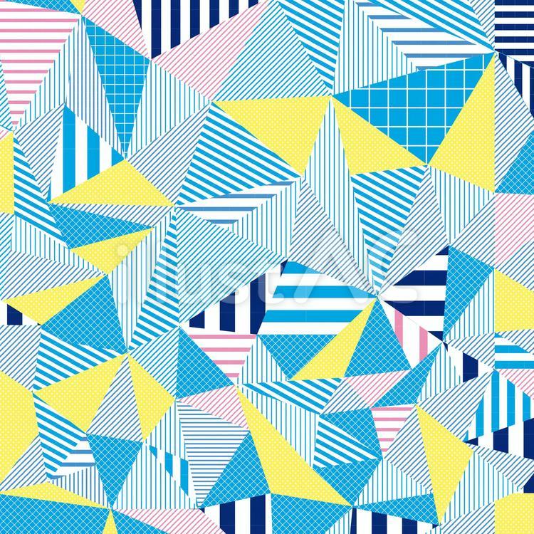 幾何学模様の壁紙シンメトリー図形背景素材無料イラスト素材素材ラボ