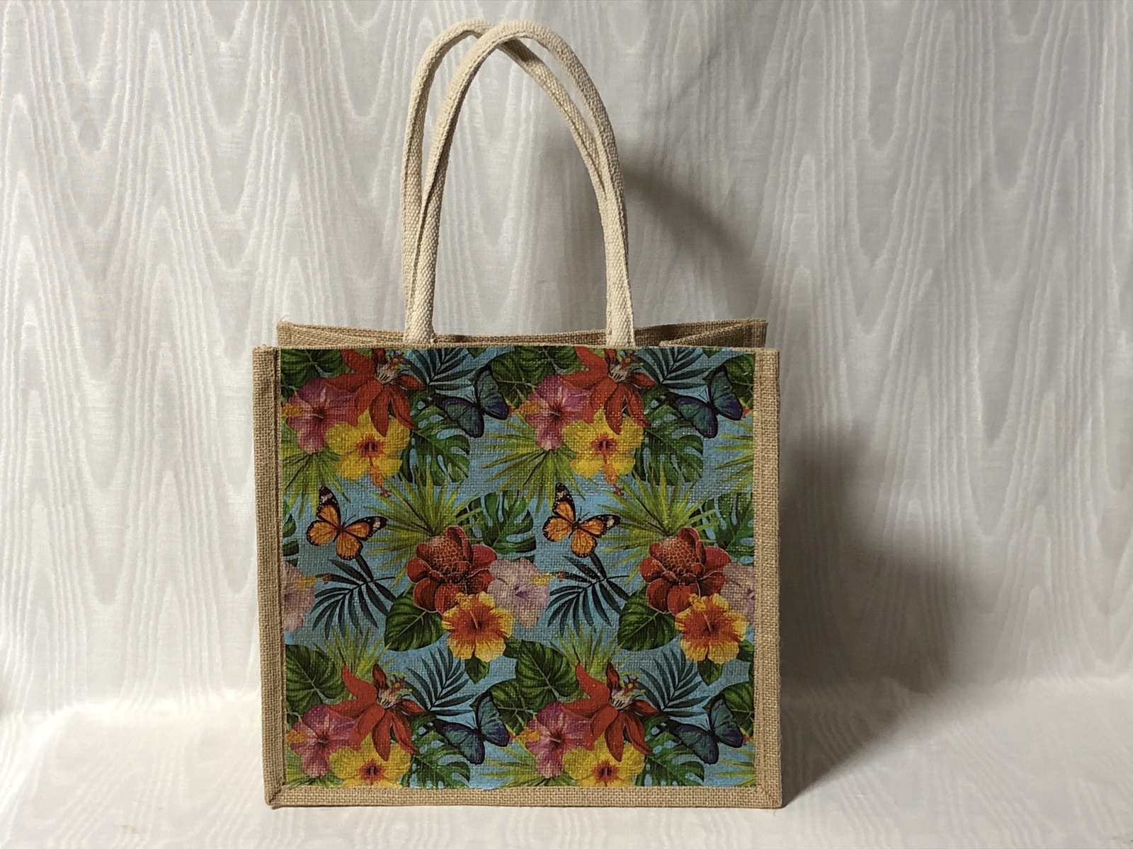 スタバをダイソーに転写、デコパージュ技法のオリジナルバッグ作り - ハンドメイドチャンネル