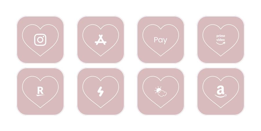 ハートのアイコン 青無料イラスト素材素材ラボ