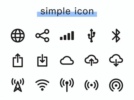 スマホのデータ通信料 パケットのアイコン02フリーのアイコンイラスト素材 icon-pit