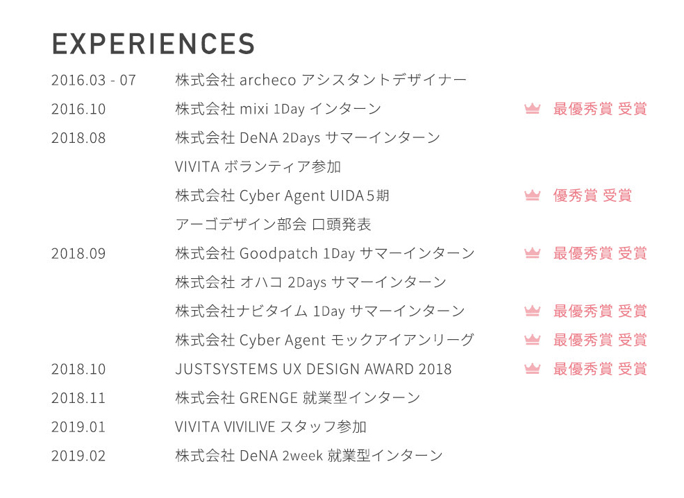 イケてるWebデザインで作られたポートフォリオサイト20選まとめマイナビクリエイタ