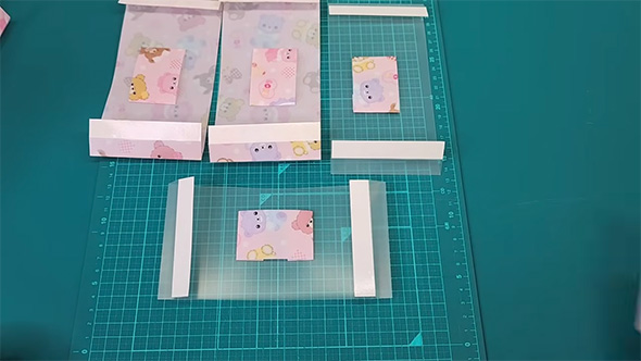 クリアファイルで作るコングレスケース風ケース作り方