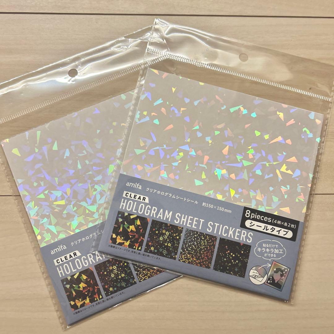推し活に大活躍！セリア「ホログラムシート」でお気に入りをキラキラにデコ♪ - macaroni
