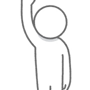 挙手イラスト無料イラスト・フリー素材なら「イラストAC」