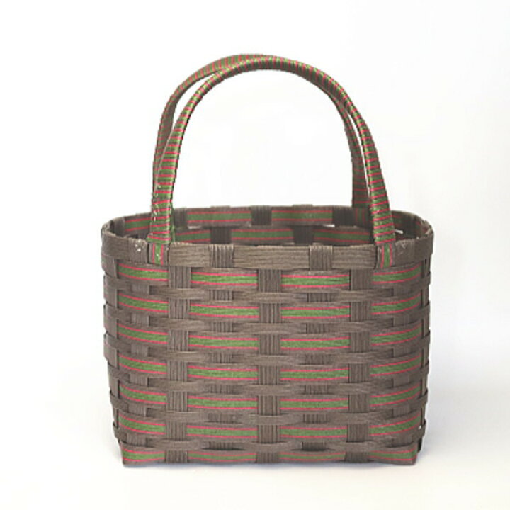 浴衣におすすめ!夏らしいクラフトバンドで作る巾着つき かごバッグの作り方 バッグ ぬくもり