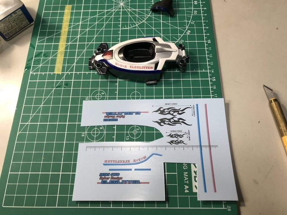 NSR、カウルデカール作成 : 何にもない日記