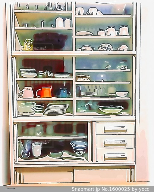 本棚 イラスト素材1413300- フォトライブラリ