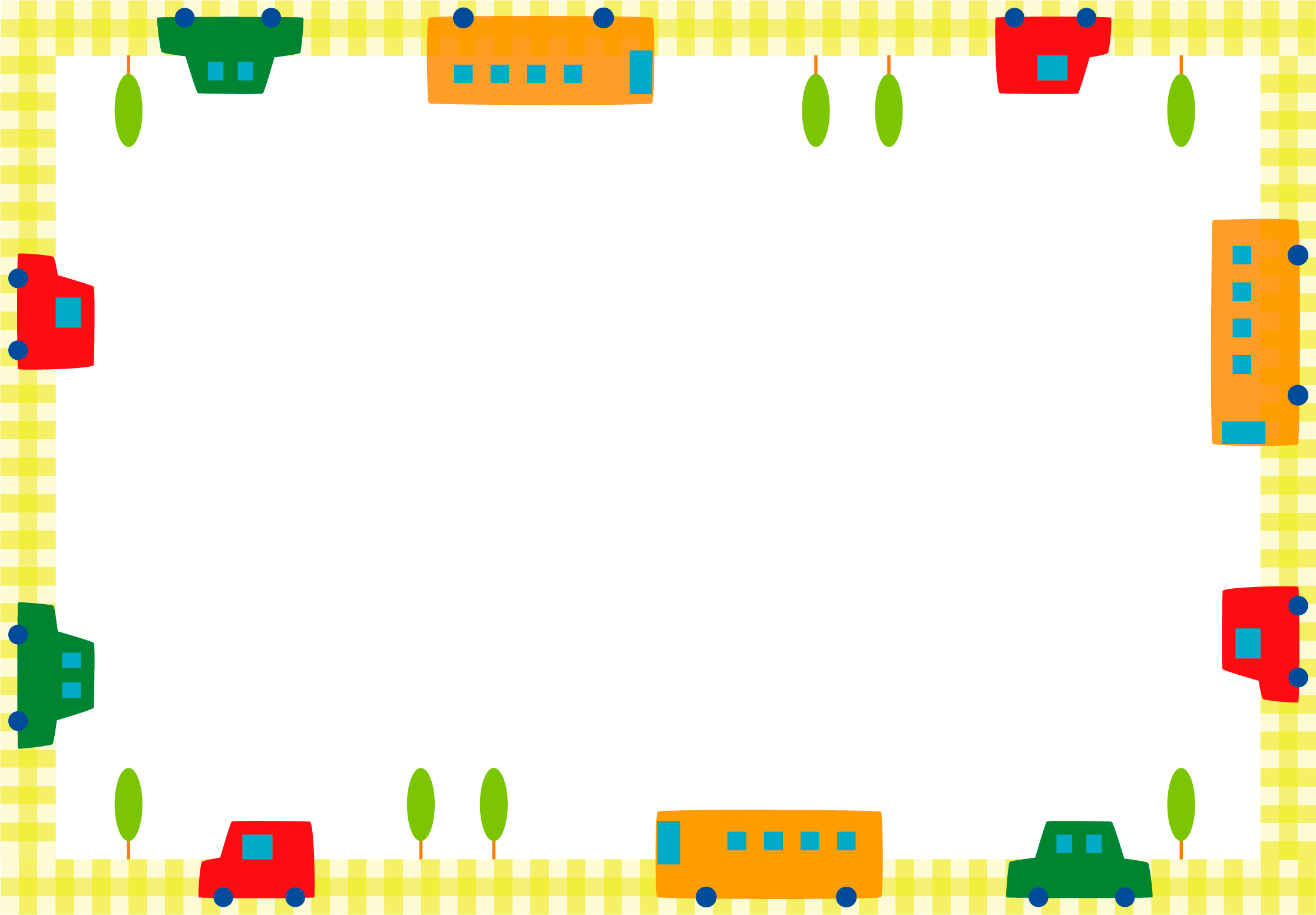 花の飾り枠・フレーム素材01イラスト無料・かわいいテンプレート