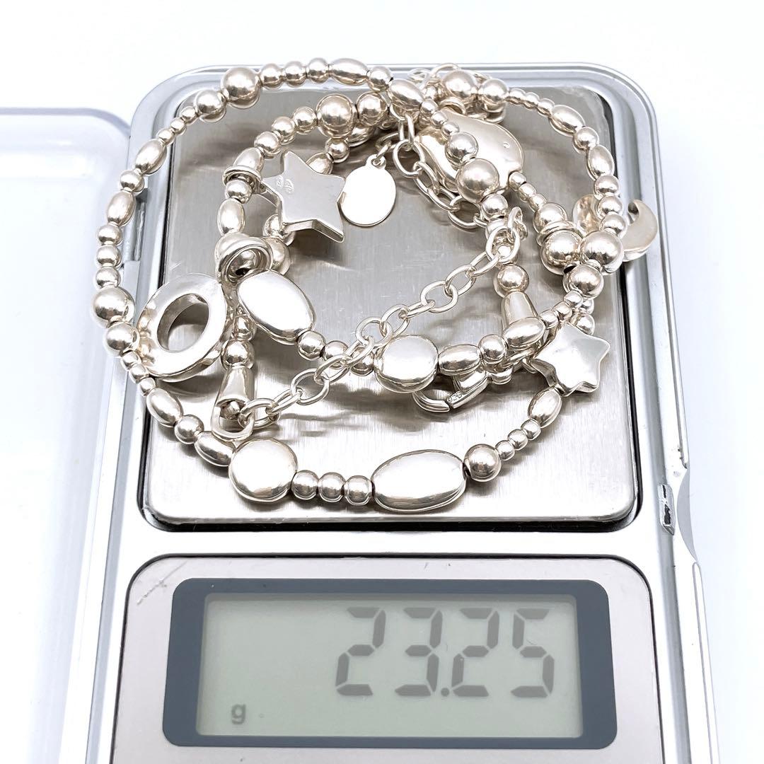 8536 クリオブルー シルバーネックレスお魚トップ さかな SILVER925