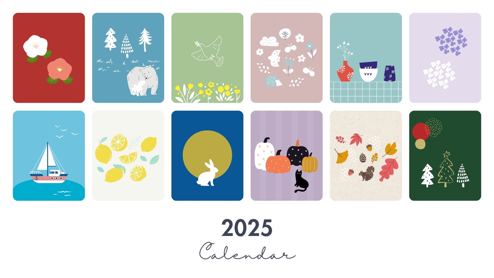 ユニークなアート☆海外のお洒落で素敵なカレンダーアイデアいろいろWEBOO ウィーブー暮らしをつくる