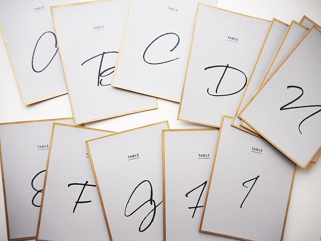 馬車のテーブルナンバー手作り無料テンプレートと作り方ARARS