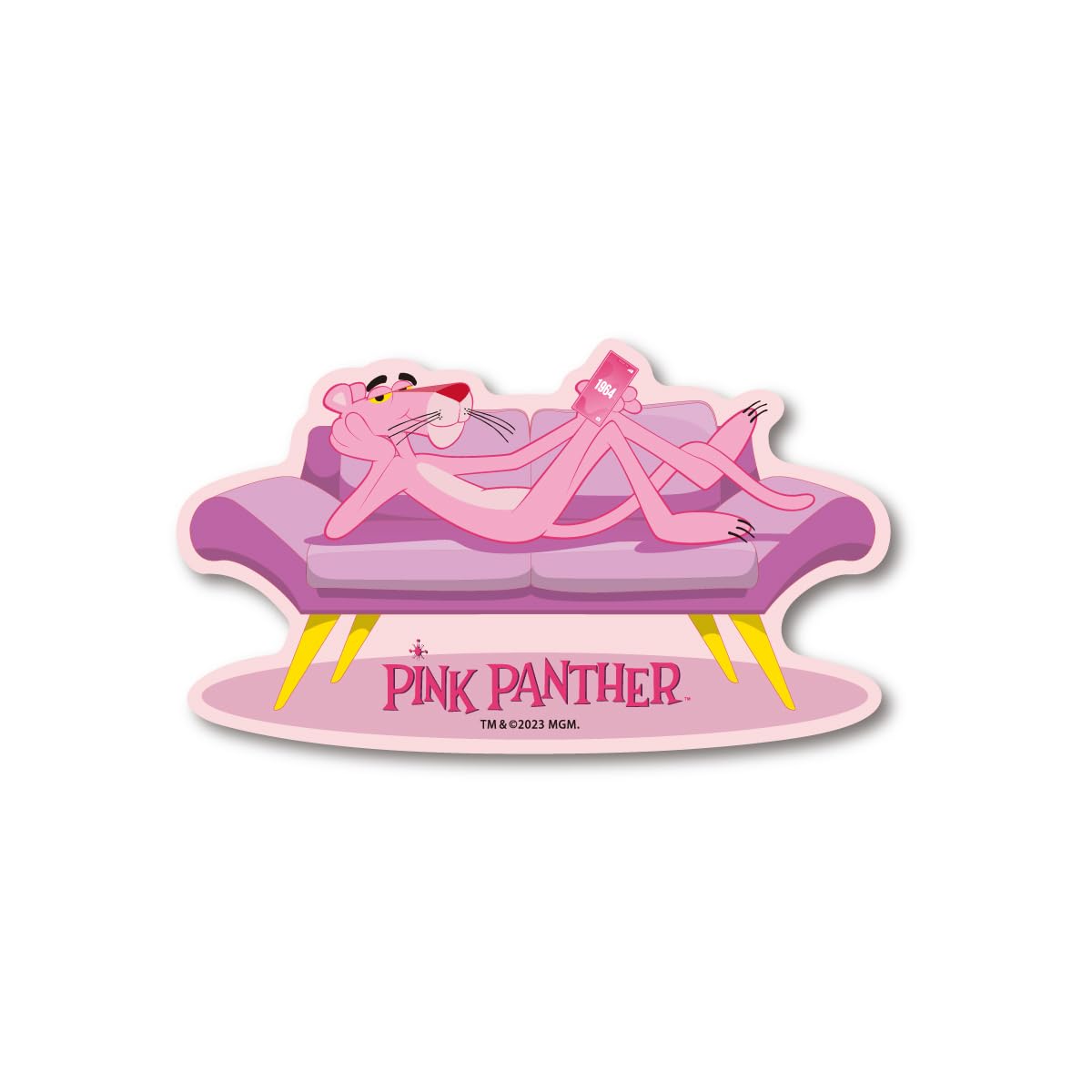 ピンクパンサー ダイカットステッカー PINK prankster アニメ シリーズ おしゃれ イラストPKP-010卸売・問屋・仕入れの専門サイト NETSEA