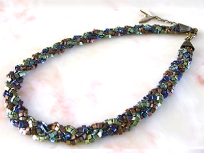 コード１本だけで作れるブレスレット♪プチプラ手芸の日々、時々ネイル