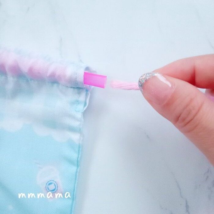 暮らし 入園・入学準備に！100均材料で、簡単「巾着袋」作り方＆マチ付け方2種類 - 家電 Watch