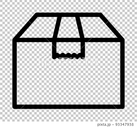 自動梱包機のラインアイコン ストックベクター ©avicons 317502398