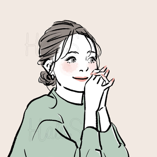 大人可愛いアイコンイラストSKIMA スキマ