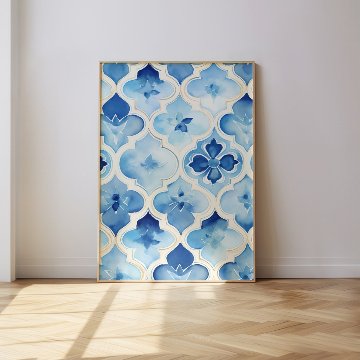 おしゃれ美容ポスター グランドオープンポスター・水彩デザイン・イベントポスター印刷チラシテンプレートButter-fly バタフライ