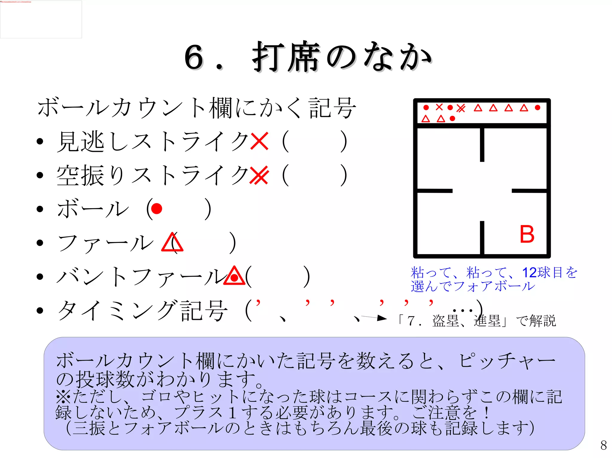 野球スコアのつけ方は？ スコアブックの書き方を紹介！パ・リーグ.comプロ野球