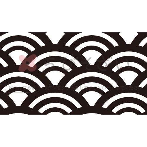 抽象的な手描きの水彩波の背景。ベクターイラスト。抽象的なアート背景に曲線パターンベクター画像。高級感のある線波模様、和柄スタイル。のイラスト素材・ベクターImage 207489281