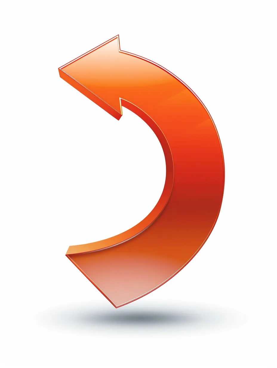 曲線の矢印イラスト無料イラスト・フリー素材なら「イラストAC」